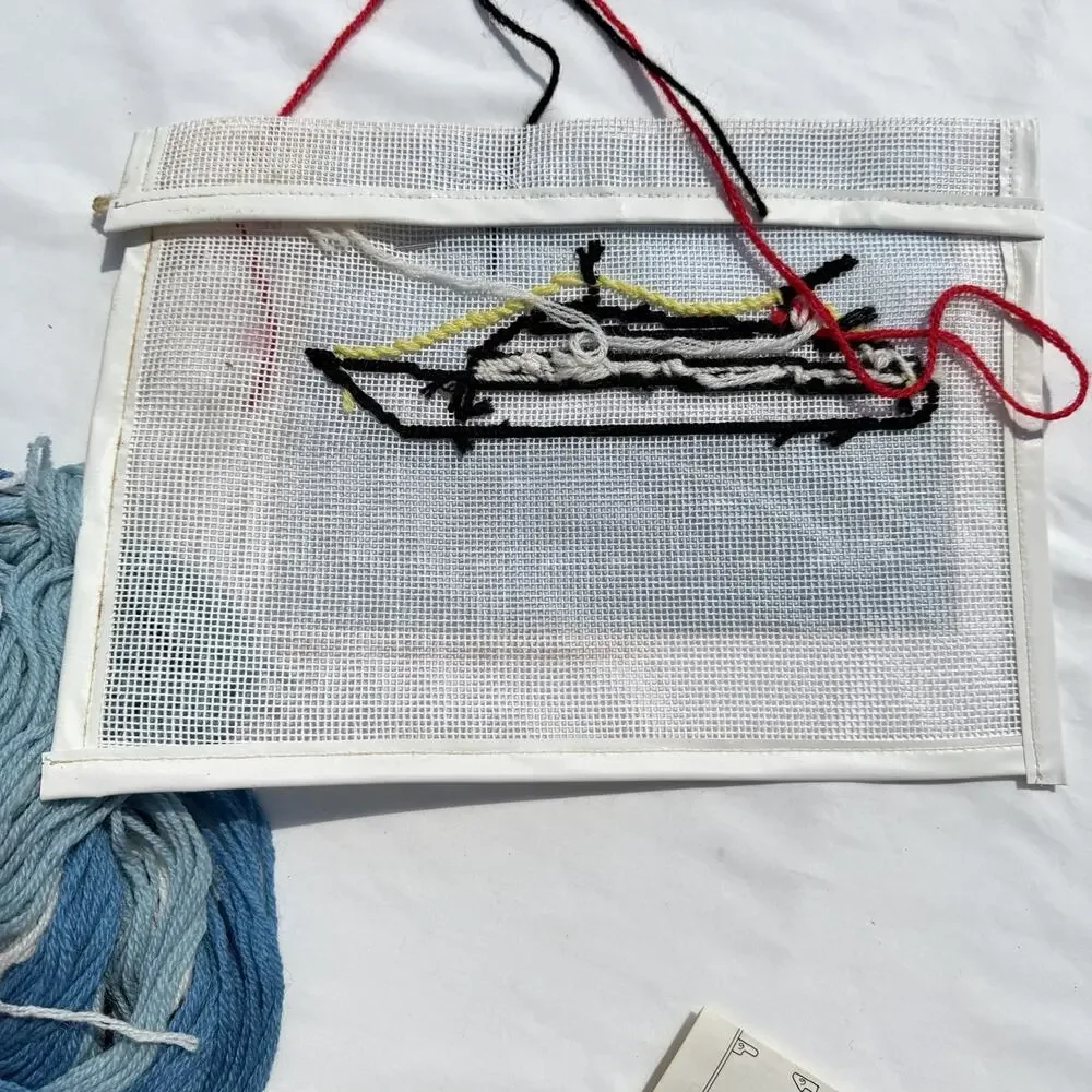 Something Special Paritily Done Needlepoint Kit Cruise Ship